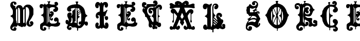 Medieval Sorcerer Ornamental font